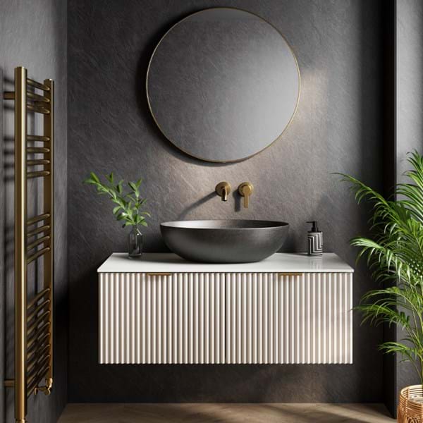 Riven Slate bathroom wall panels by Multipanel