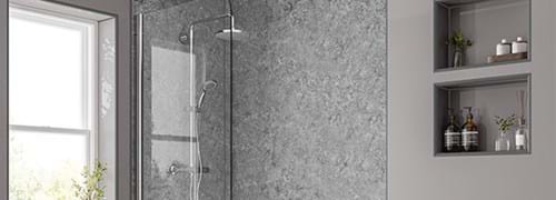 PCV bathroom wall panels