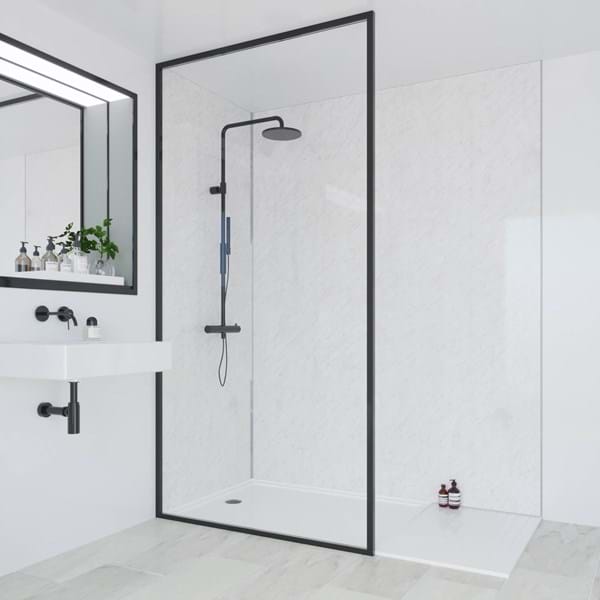 Classic Marble bathroom wall panels by Multipanel