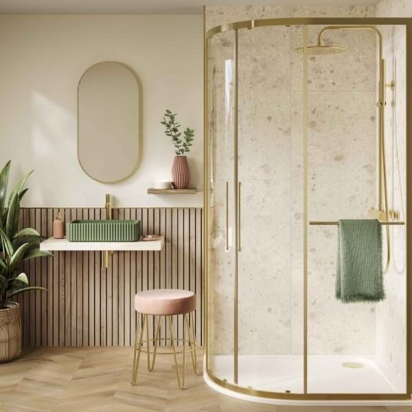 White Terrazzo 600X600 Swatch