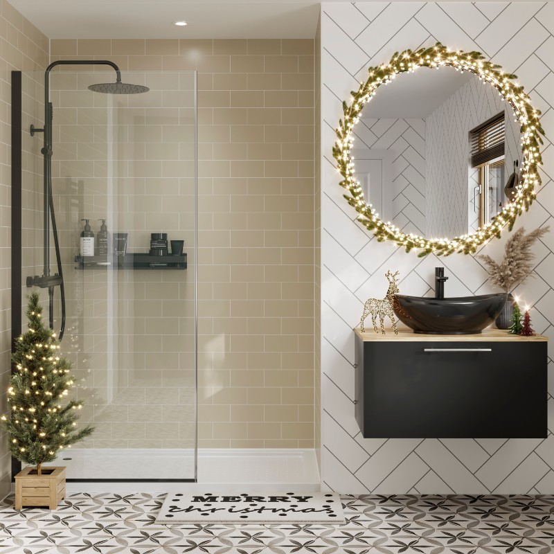 Christmas bathroom decoration ideas