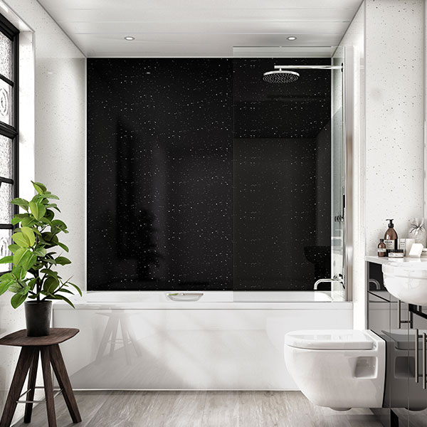 Stardust bathroom wall panels by Multipanel