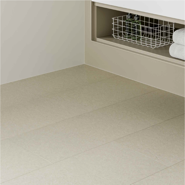 Rimini vinyl bathroom flooring by Multipanel