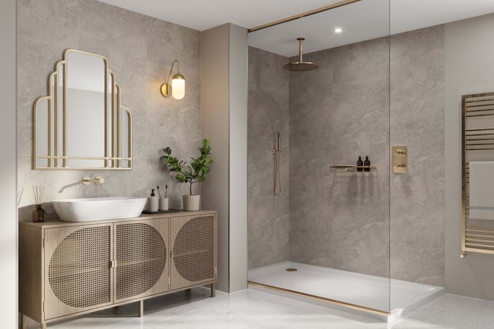 Large Bathroom Tiles | Wall Panels - Multipanel