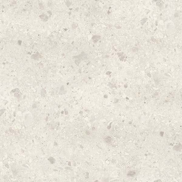 White Terrazzo Plain 600 X 600