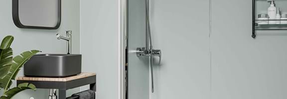 Faversham Matte bathroom wall panels from The Heritage Collection