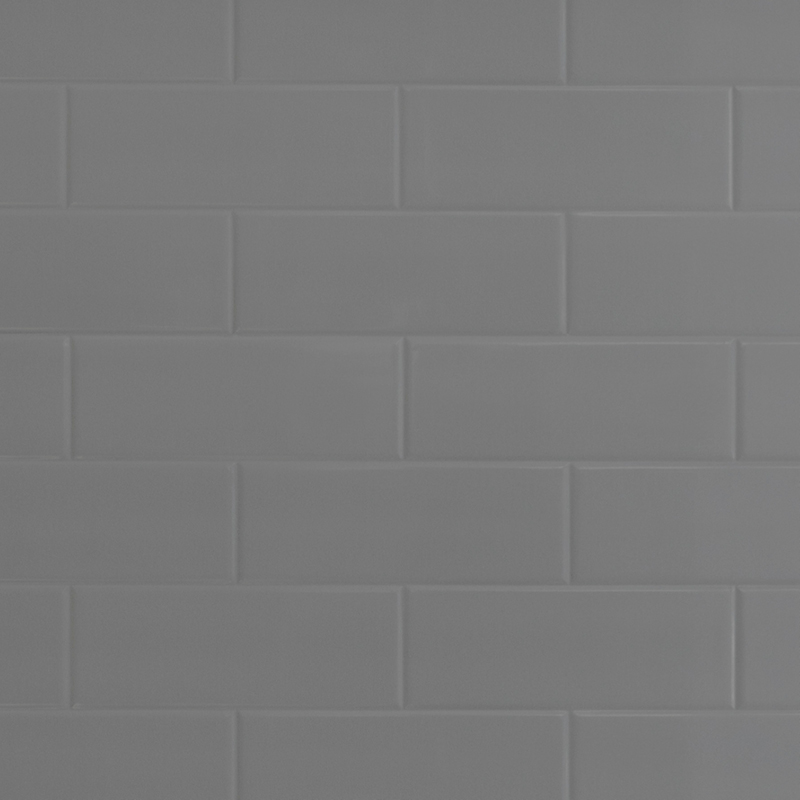 Classic Grey Metro Brick Tile Effect Wall Panels Multipanel - Gray Brick Wall Panel