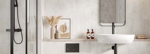 White Gypsum Tile Collection