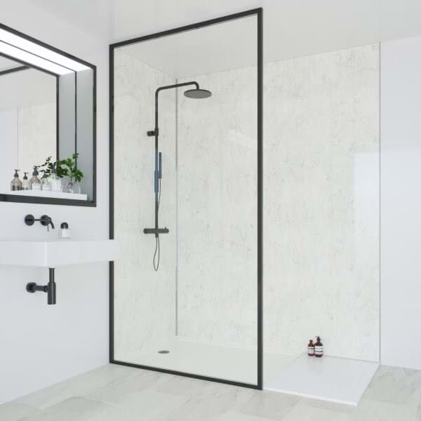 Grey Marble bathroom wall panels by Multipanel