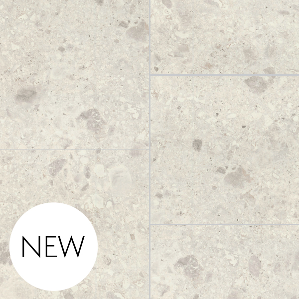 White Terrazzo 600X600 Swatch